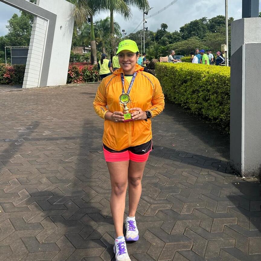 Khanpur Hill run 25k 3rd place