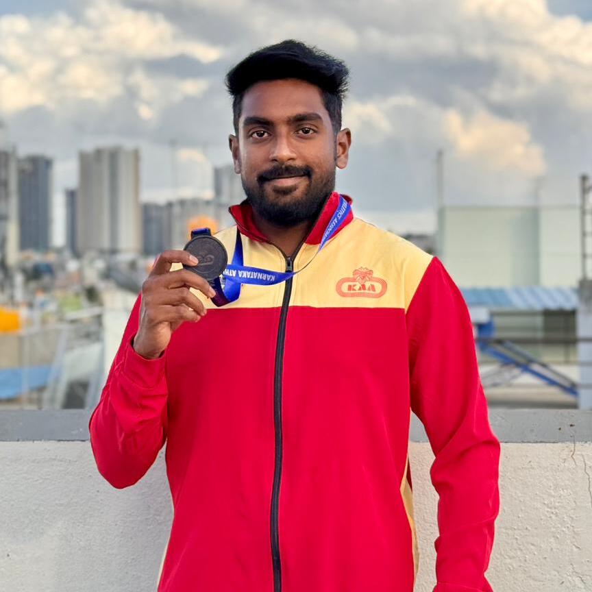 Represented Karnataka in Senior open National